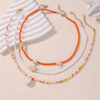 Sea Story Layers 3pc Necklace Set - Hello Baabs LLC 