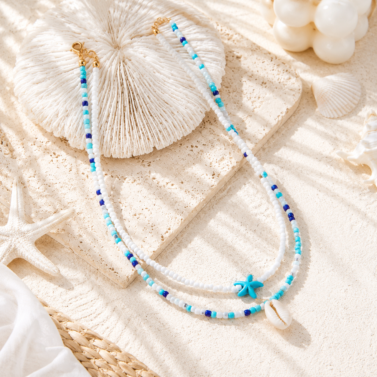 Seashell Symphony 2pc Set - 2 colors - Hello Baabs