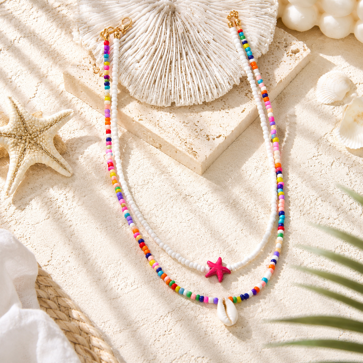 Seashell Symphony 2pc Set - 2 colors - Hello Baabs