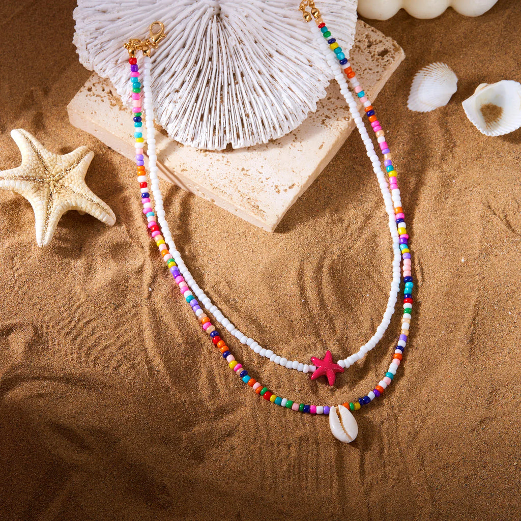 Seashell Symphony 2pc Set - 2 colors - Hello Baabs LLC 