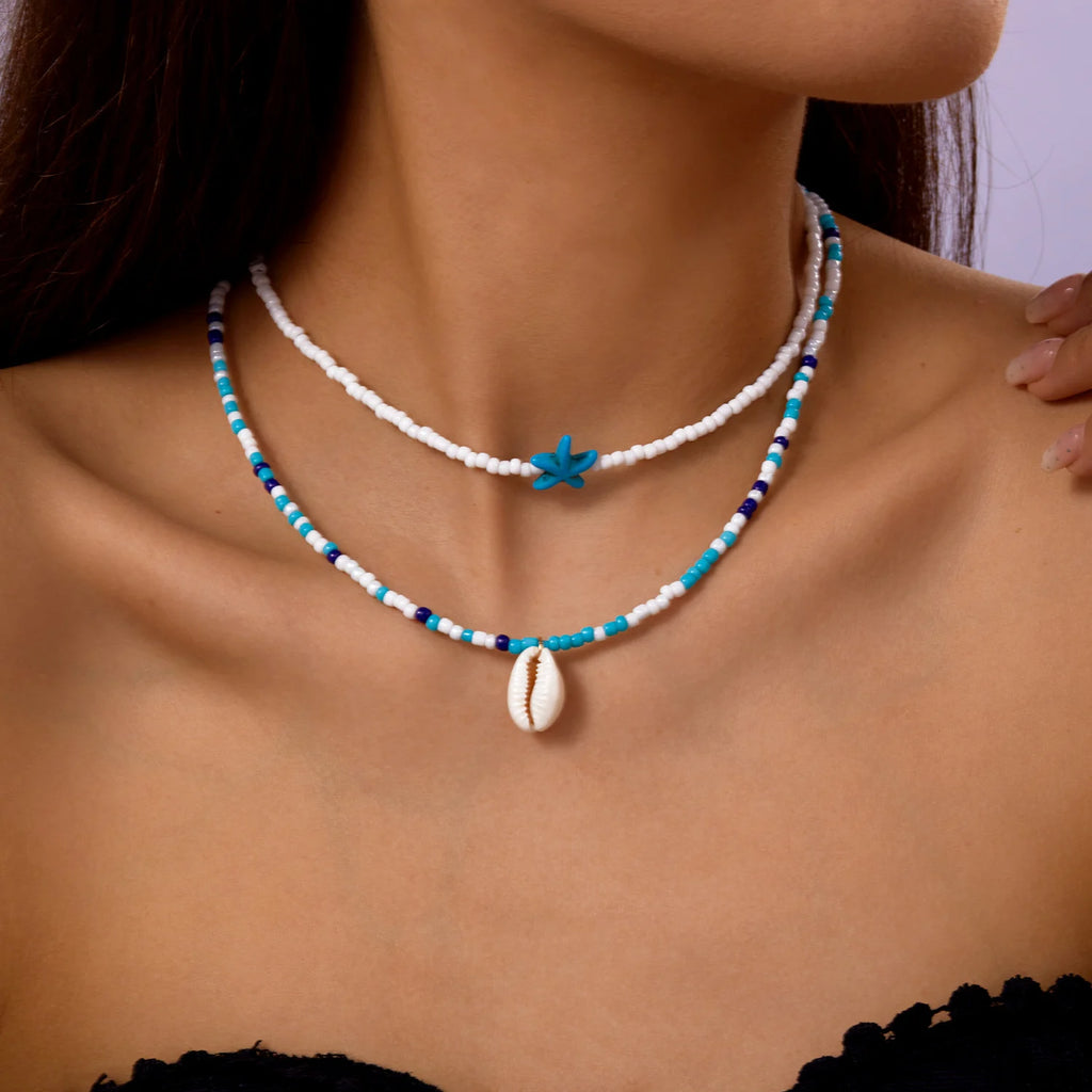 Seashell Symphony 2pc Set - 2 colors - Hello Baabs LLC 
