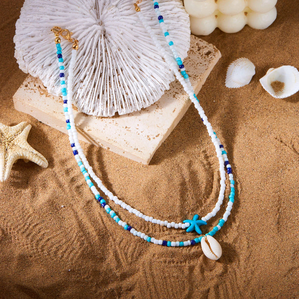 Seashell Symphony 2pc Set - 2 colors - Hello Baabs LLC 
