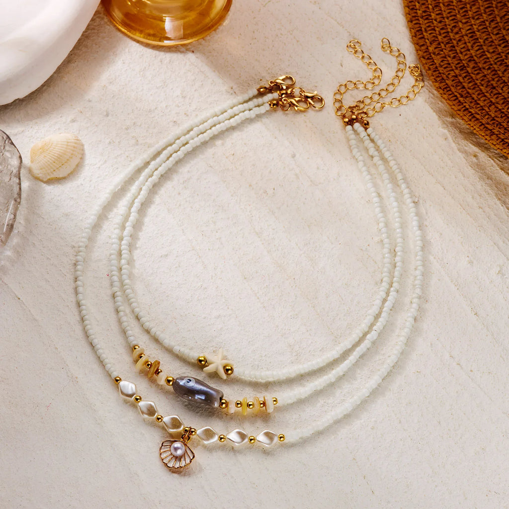 Seaside Dreams Necklace - 3 variants - Hello Baabs