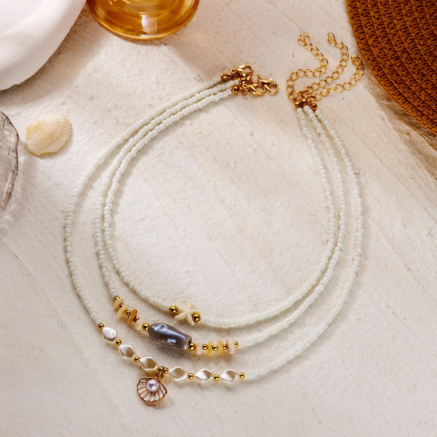 Seaside Dreams Necklace - 3 variants - Hello Baabs