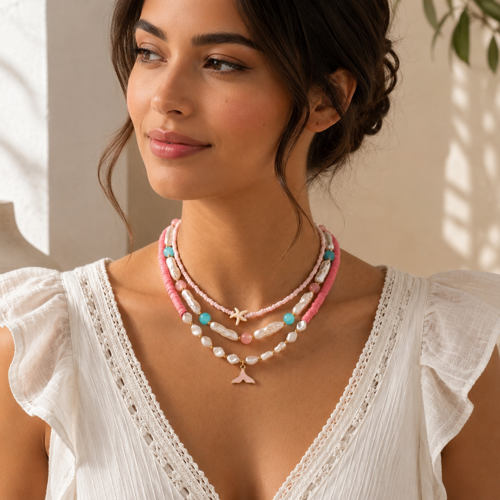 Seaside Dreams Necklace - 3 variants - Hello Baabs