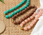 Mod Block Party Necklace - 9 colors