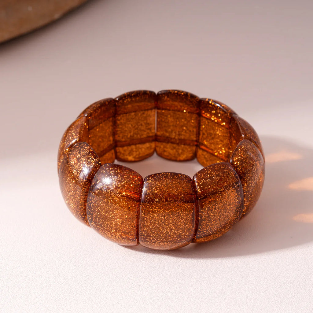 Shimmer Punk Stretch Bracelet - 6 colors - Hello Baabs LLC 
