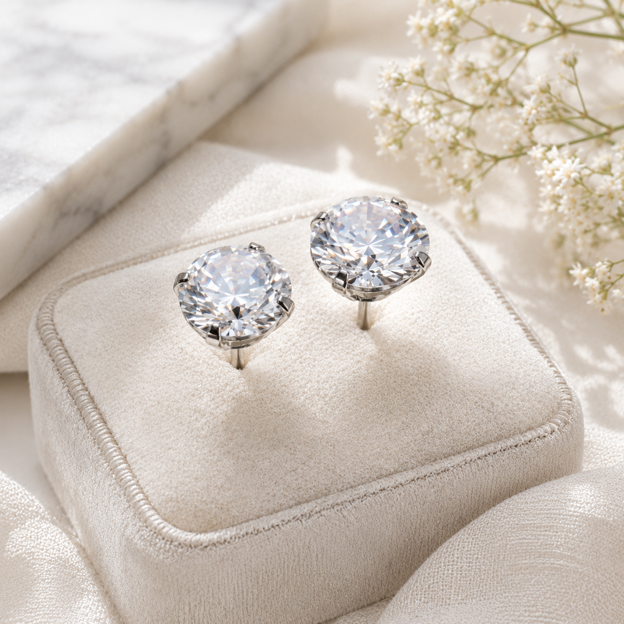 Shine Theory Standard Stud Set - Gold or Silver / 2 size sets - Hello Baabs