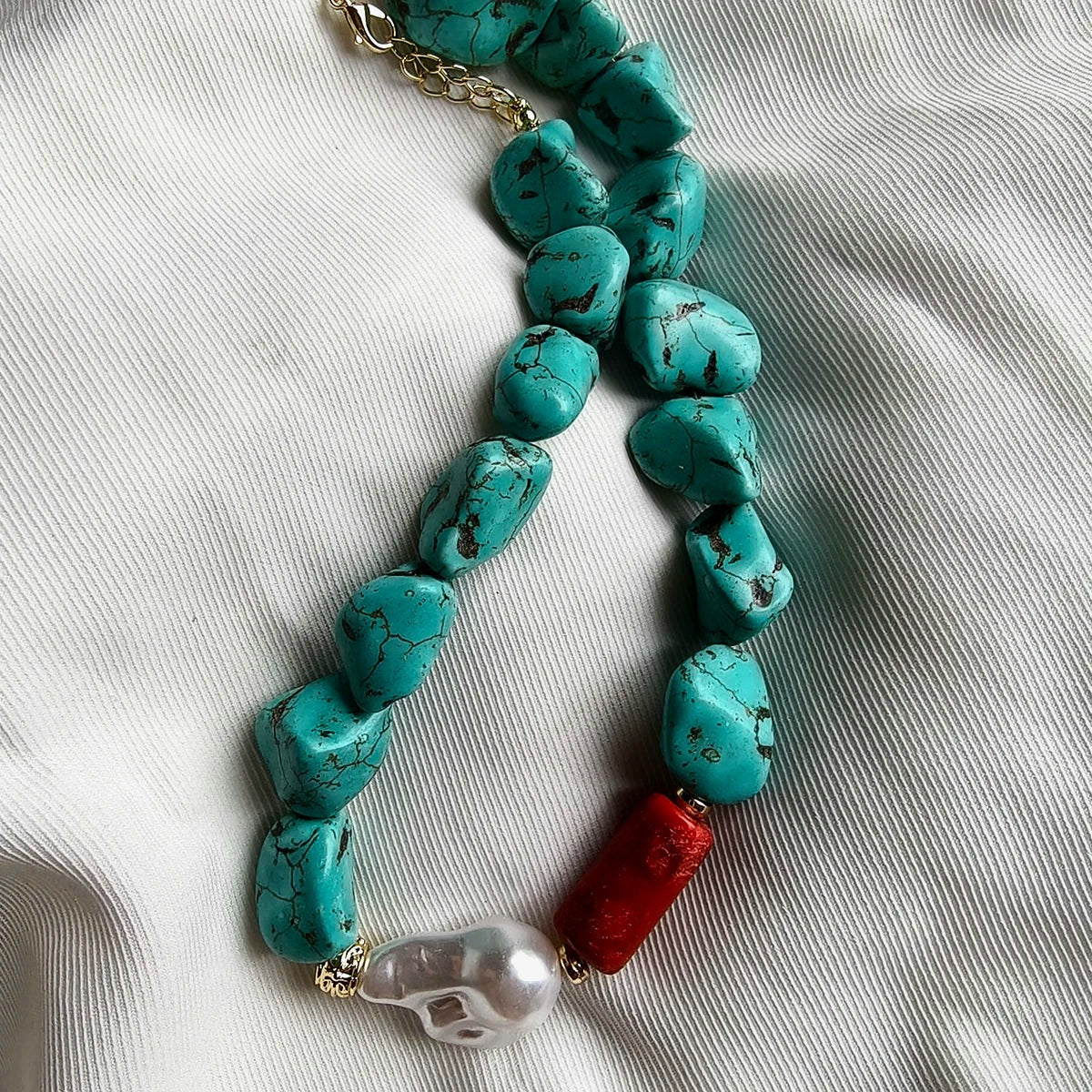 Shoreline Charm Necklace - hello baabs 