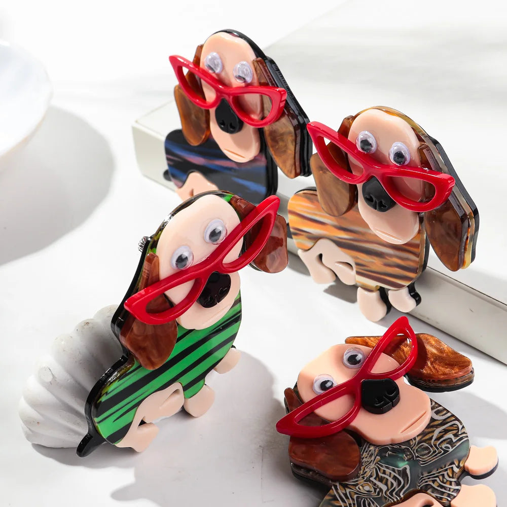 Smarty Paws Spaniel Pin - 8 colors - Hello Baabs