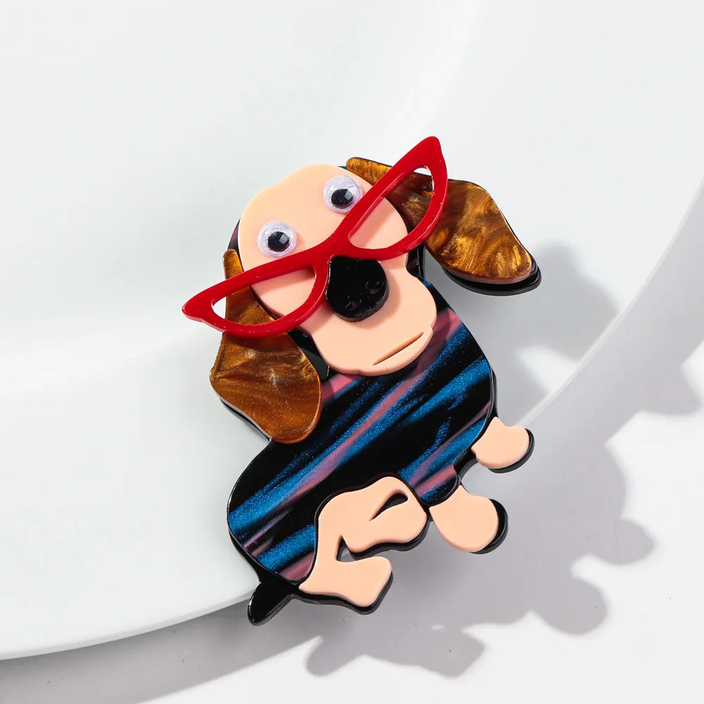 Smarty Paws Spaniel Pin - 8 colors - Hello Baabs
