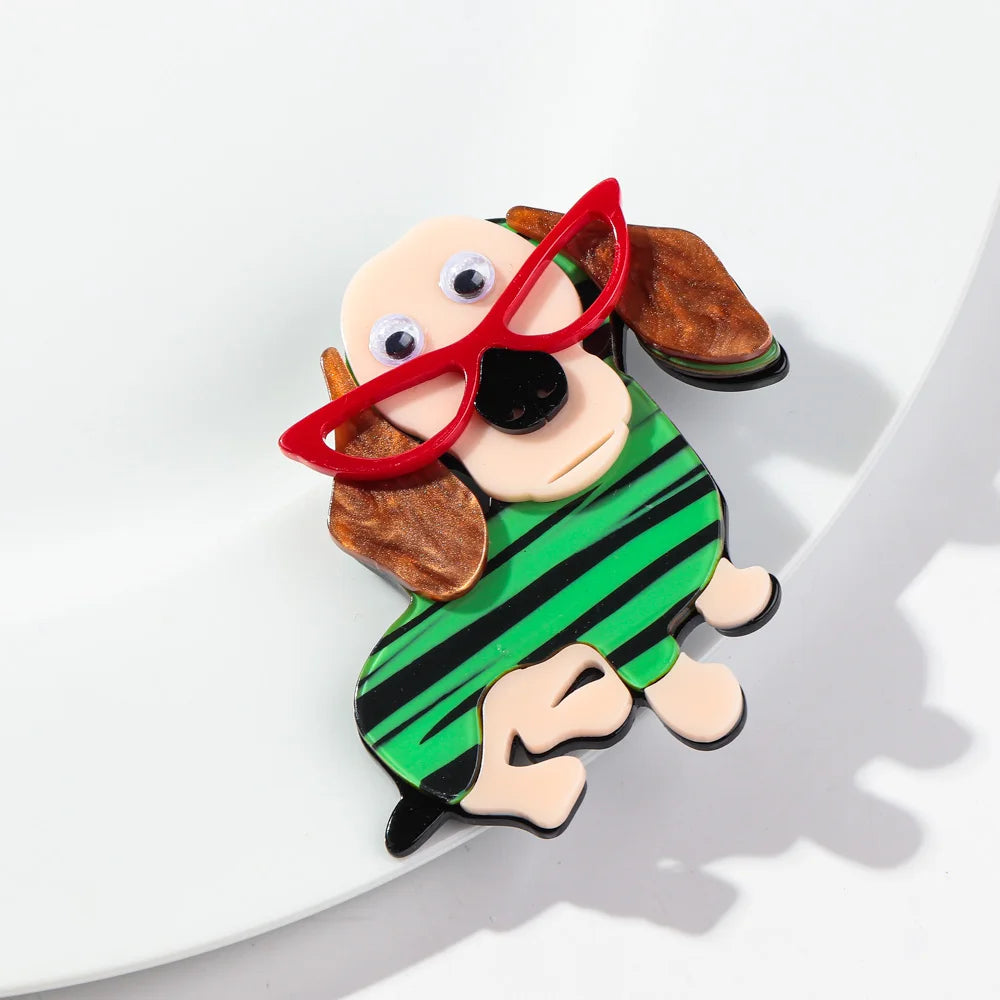 Smarty Paws Spaniel Pin - 8 colors - Hello Baabs