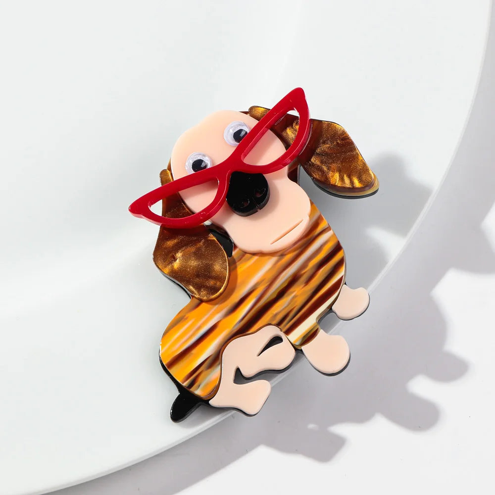 Smarty Paws Spaniel Pin - 8 colors - Hello Baabs