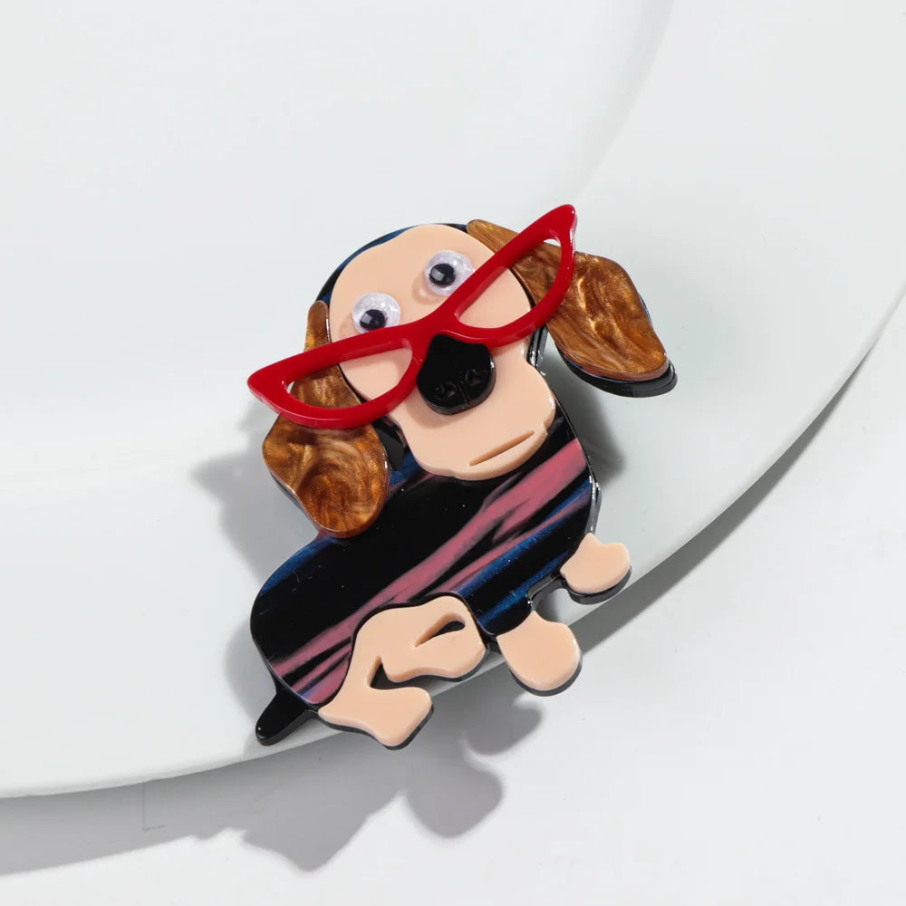Smarty Paws Spaniel Pin - 8 colors - Hello Baabs