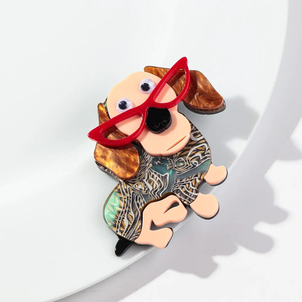 Smarty Paws Spaniel Pin - 8 colors - Hello Baabs