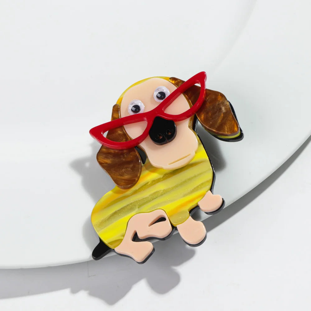 Smarty Paws Spaniel Pin - 8 colors - Hello Baabs