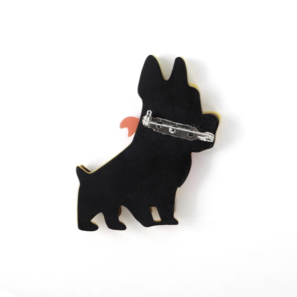 Snazzy Pup Pin - 4 colors - Hello Baabs LLC 