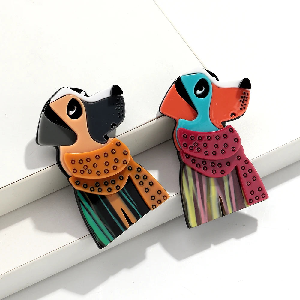 Snuggle Scout Pup Pin - 2 colors - Hello Baabs