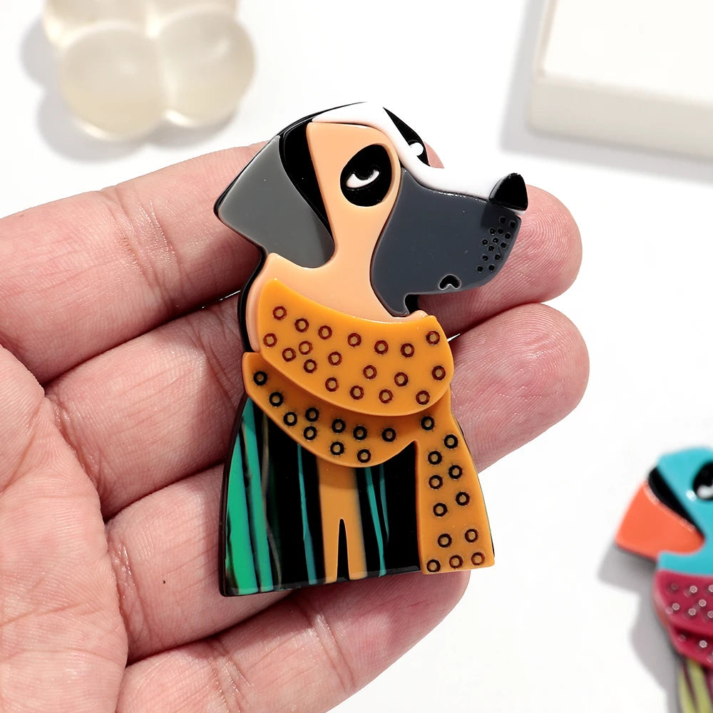 Snuggle Scout Pup Pin - 2 colors - Hello Baabs