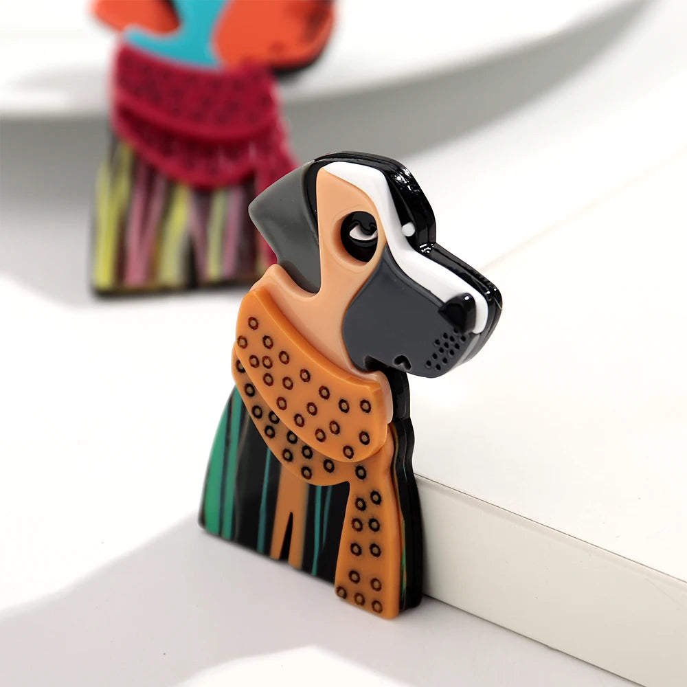 Snuggle Scout Pup Pin - 2 colors - Hello Baabs