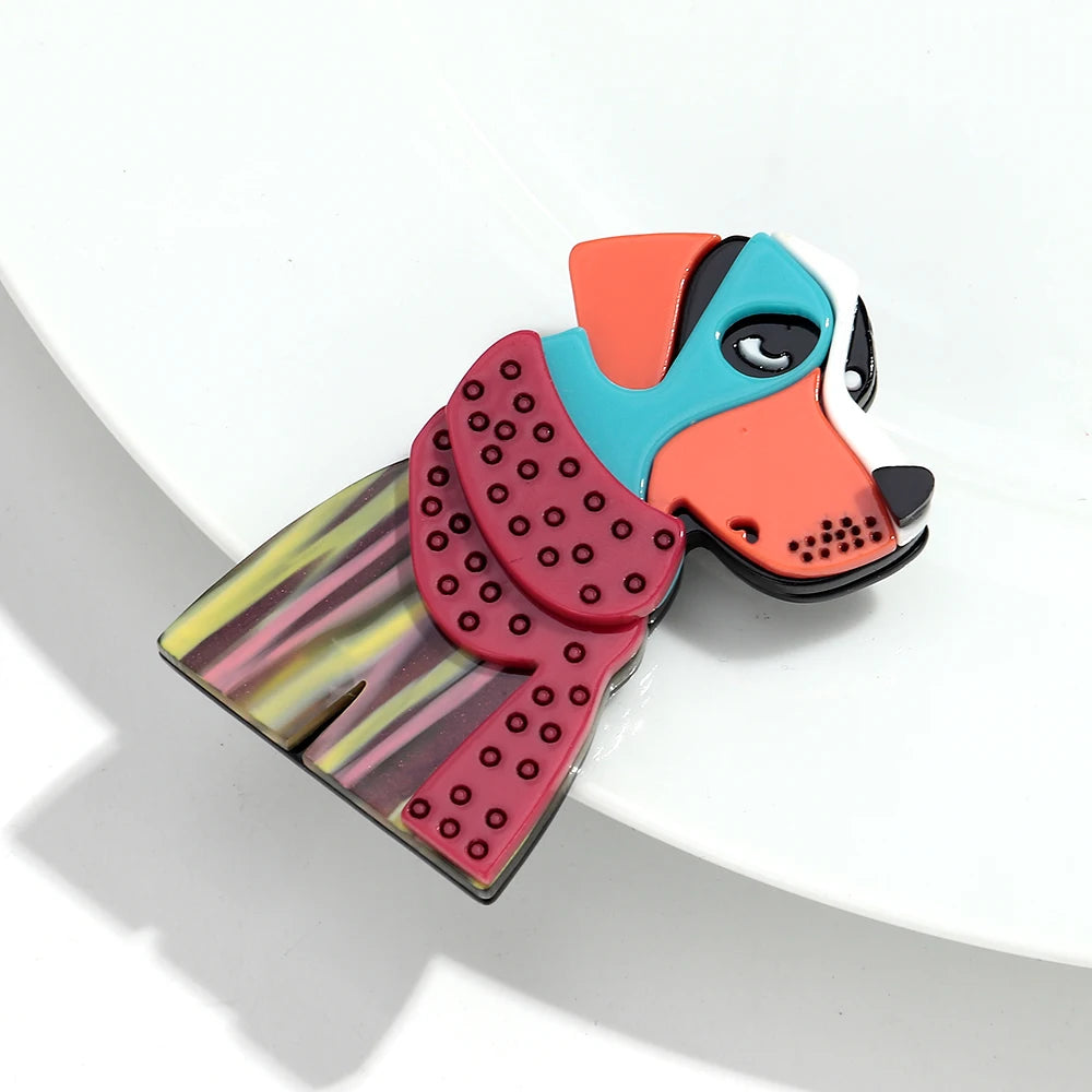 Snuggle Scout Pup Pin - 2 colors - Hello Baabs