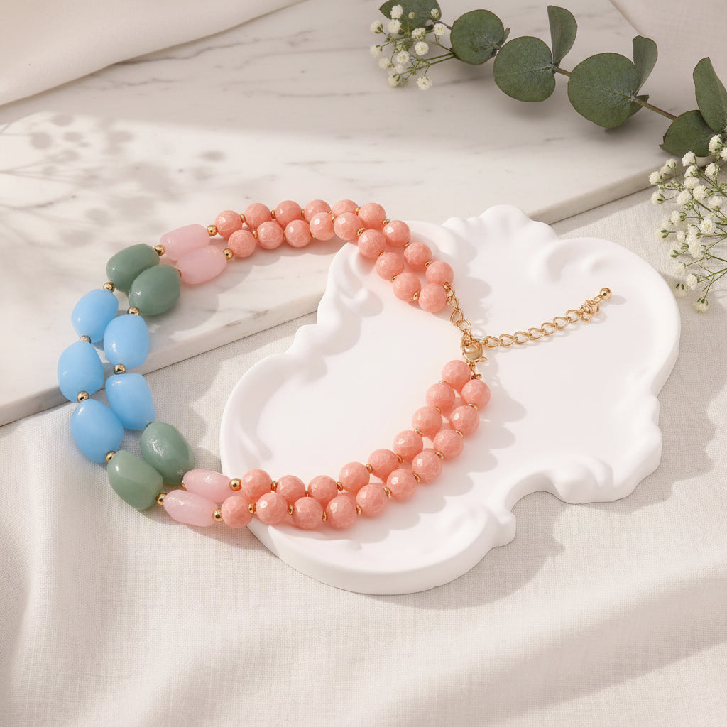Soft Spectrum Necklace - Hello Baabs