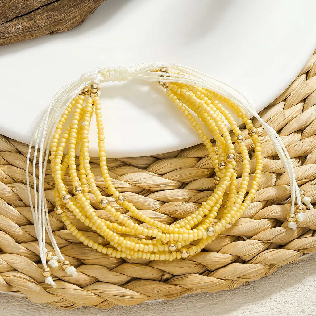 Soul Strand Adjustable Bracelet - 8 colors - Hello Baabs LLC 