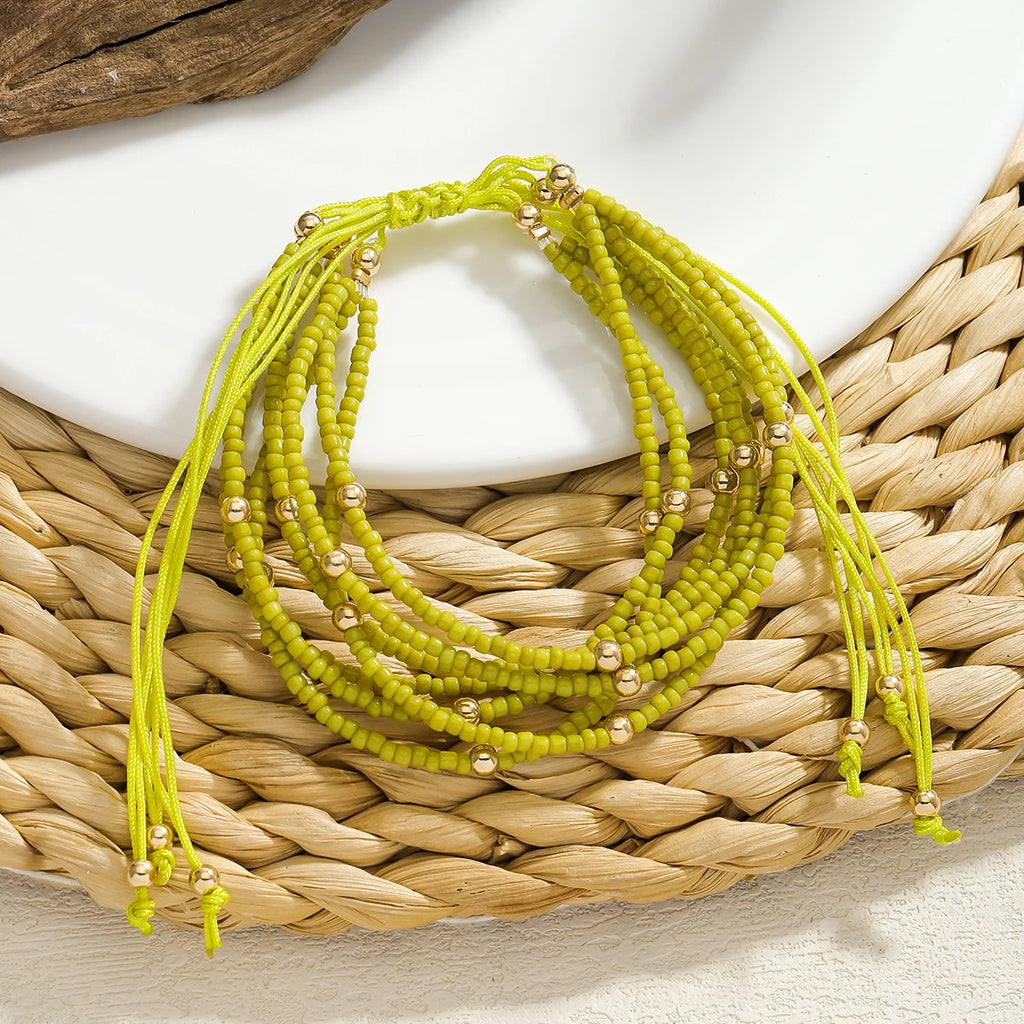 Soul Strand Adjustable Bracelet - 8 colors - Hello Baabs LLC 