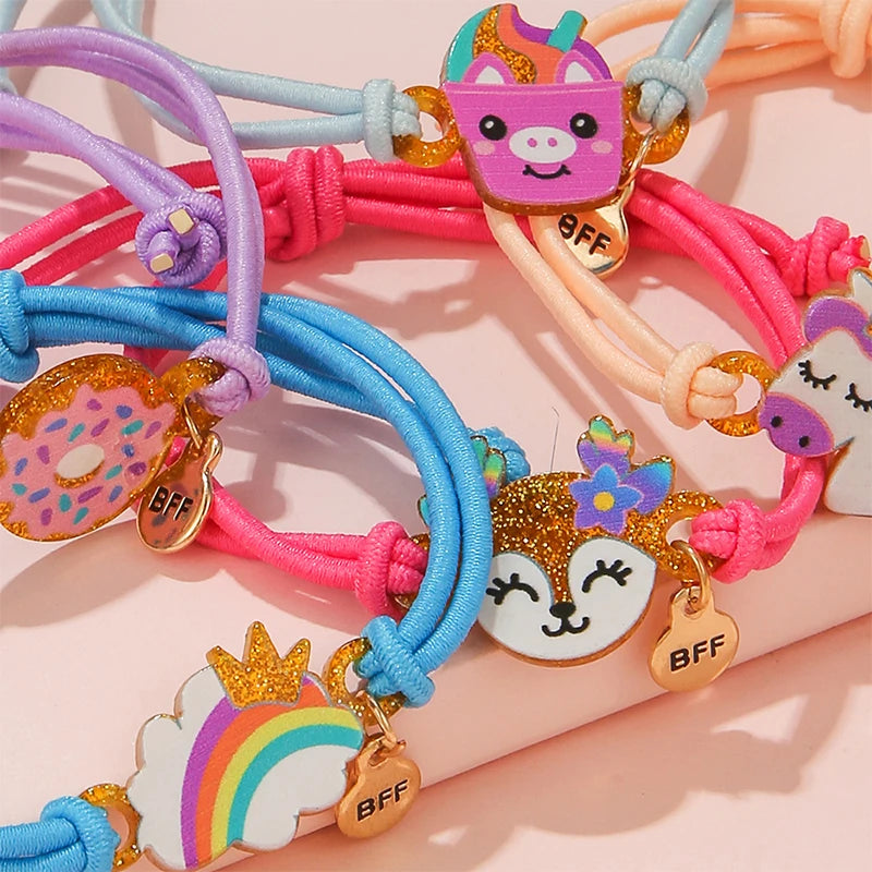 Sparkle BFF 5pc Bracelet Set - 4 variants - Hello Baabs LLC 