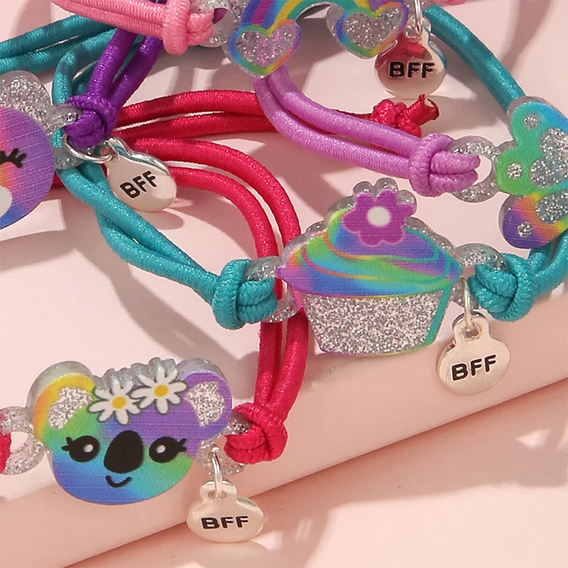 Sparkle BFF 5pc Bracelet Set - 4 variants - Hello Baabs LLC 