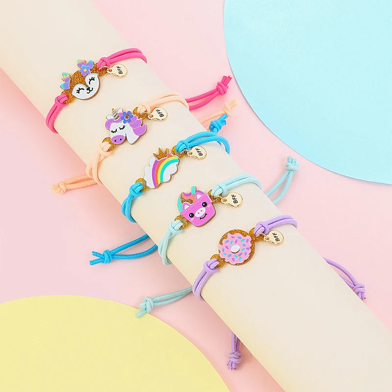 Sparkle BFF 5pc Bracelet Set - 4 variants - Hello Baabs LLC 