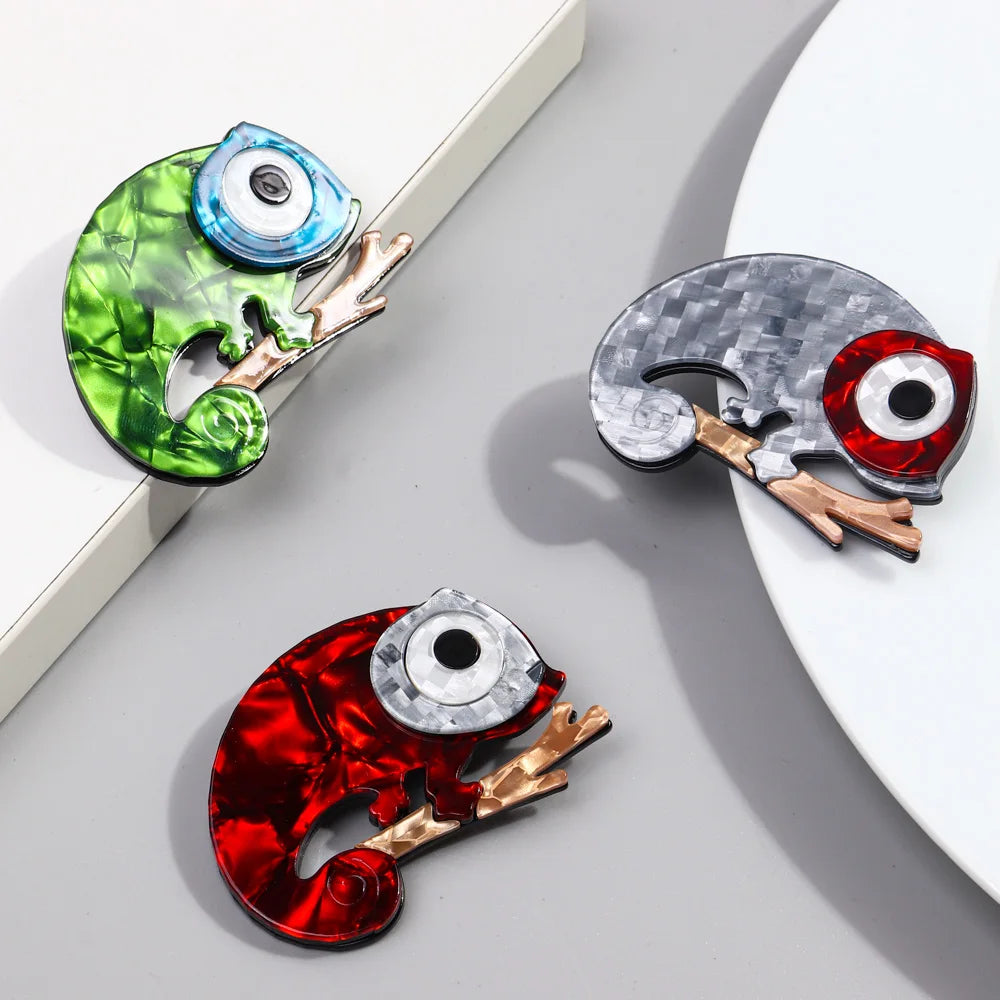 Spectrum Scout Brooch - 3 colors - Hello Baabs LLC 