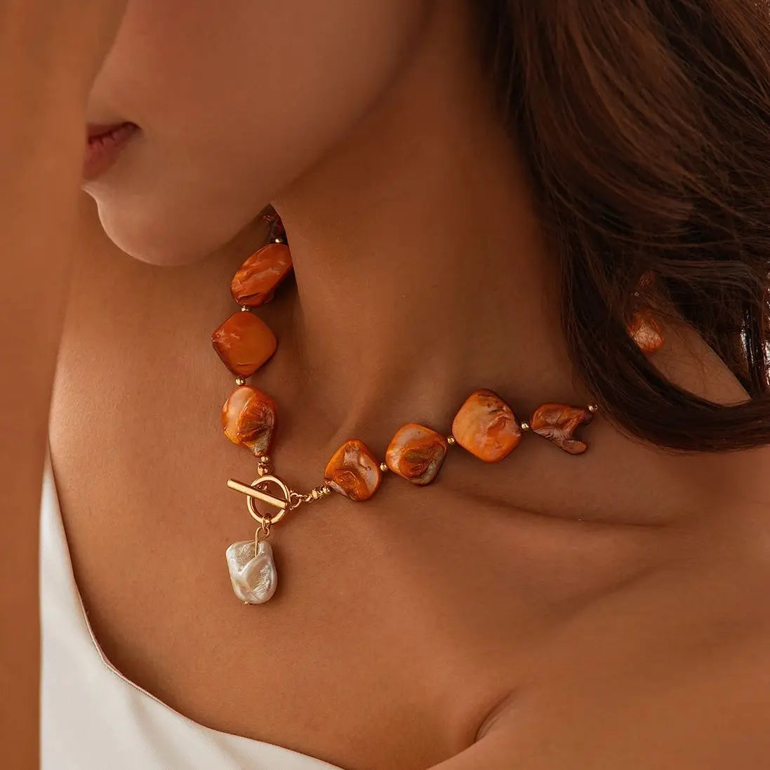 Spectrum Shine Pendant Necklace - 3 colors - hello baabs 