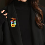 Spectrum Silhouette Brooch - 5 variants - Hello Baabs LLC 
