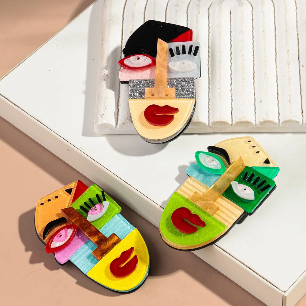 Spectrum Silhouette Brooch - 5 variants - Hello Baabs LLC 