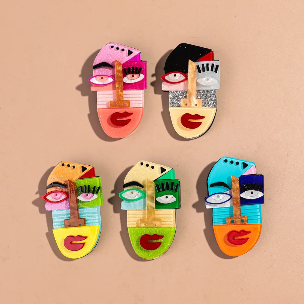 Spectrum Silhouette Brooch - 5 variants - Hello Baabs LLC 