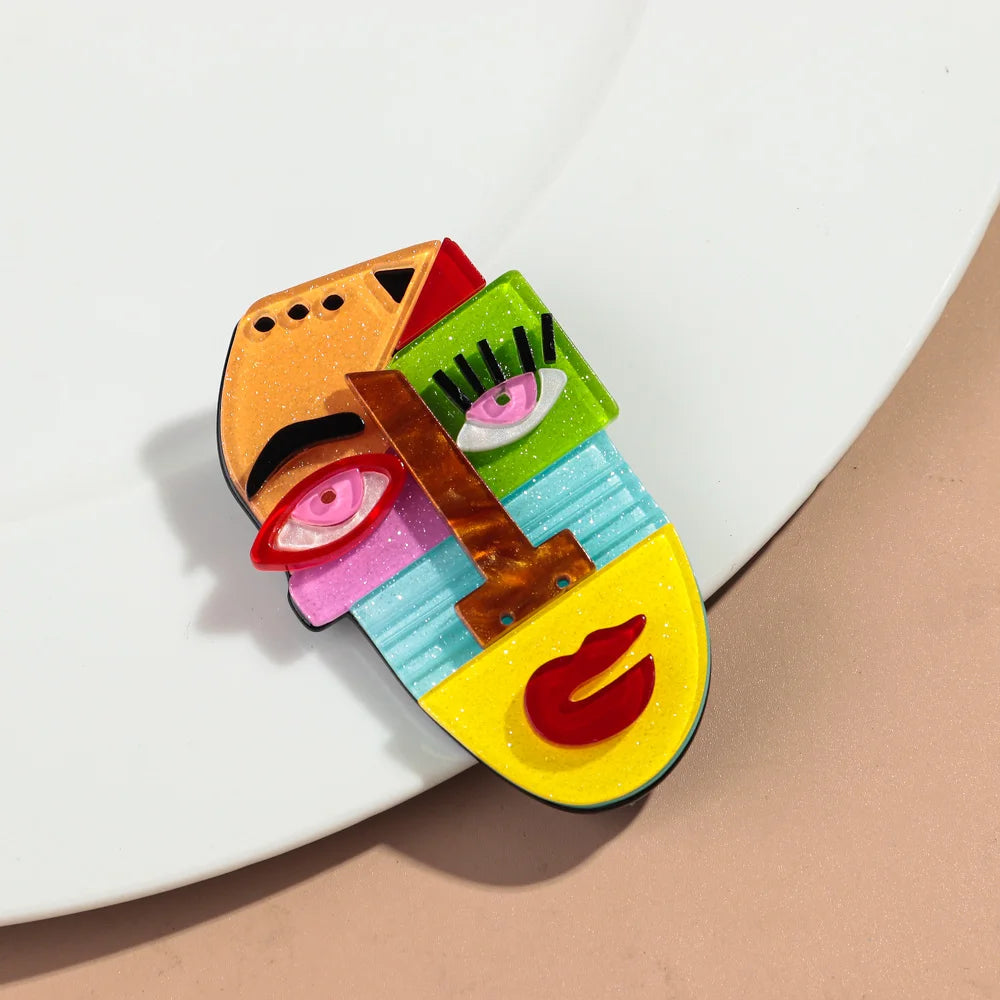 Spectrum Silhouette Brooch - 5 variants - Hello Baabs LLC 