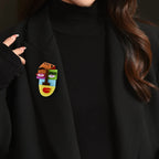 Spectrum Silhouette Brooch - 5 variants - hello baabs 