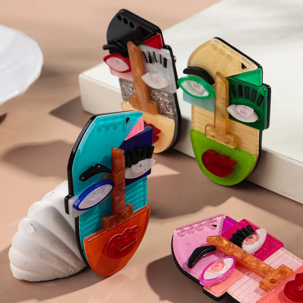 Spectrum Silhouette Brooch - 5 variants - hello baabs 