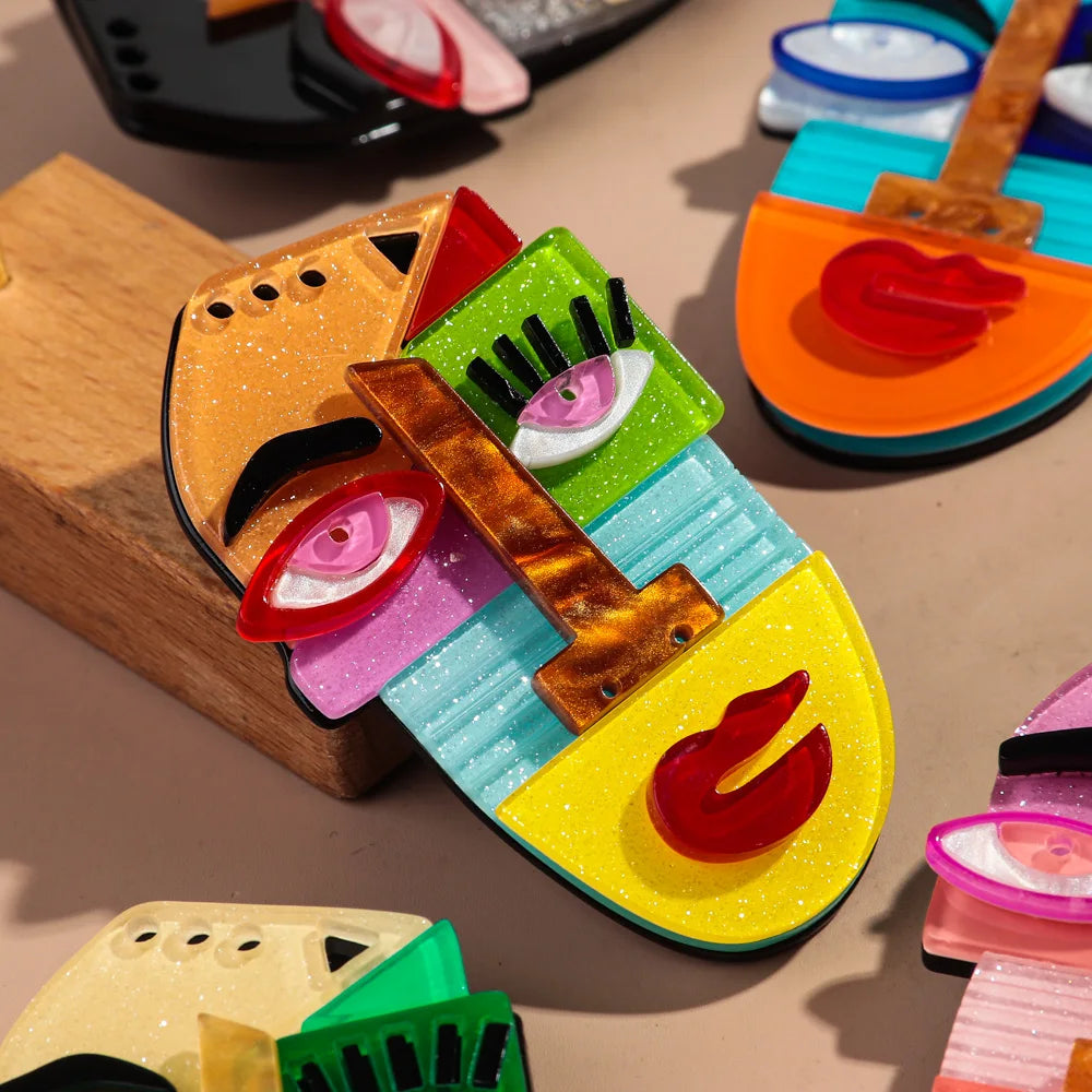 Spectrum Silhouette Brooch - 5 variants - hello baabs 