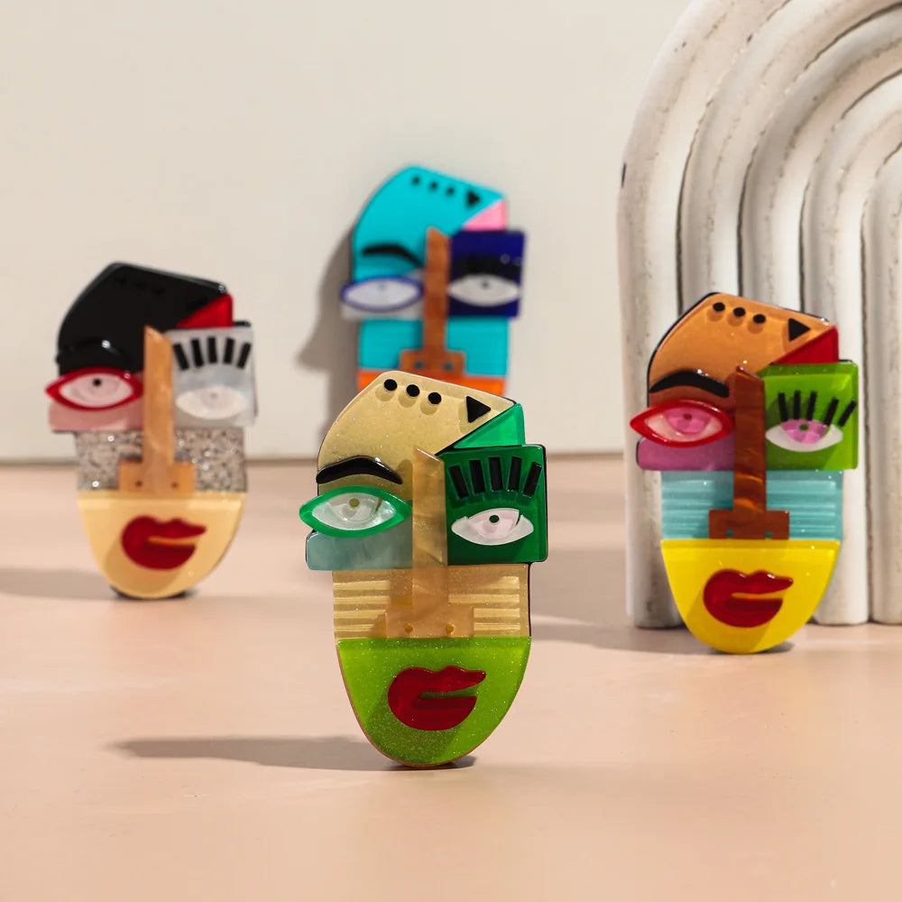 Spectrum Silhouette Brooch - 5 variants - hello baabs 