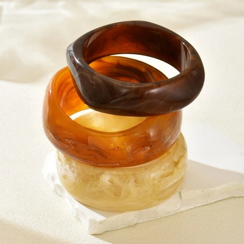 Spiced Marble Set (3 bangle set) - 4 colors - hello baabs 