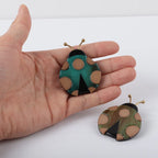 Spotlight Ladybug Pin - 2 colors - hello baabs 