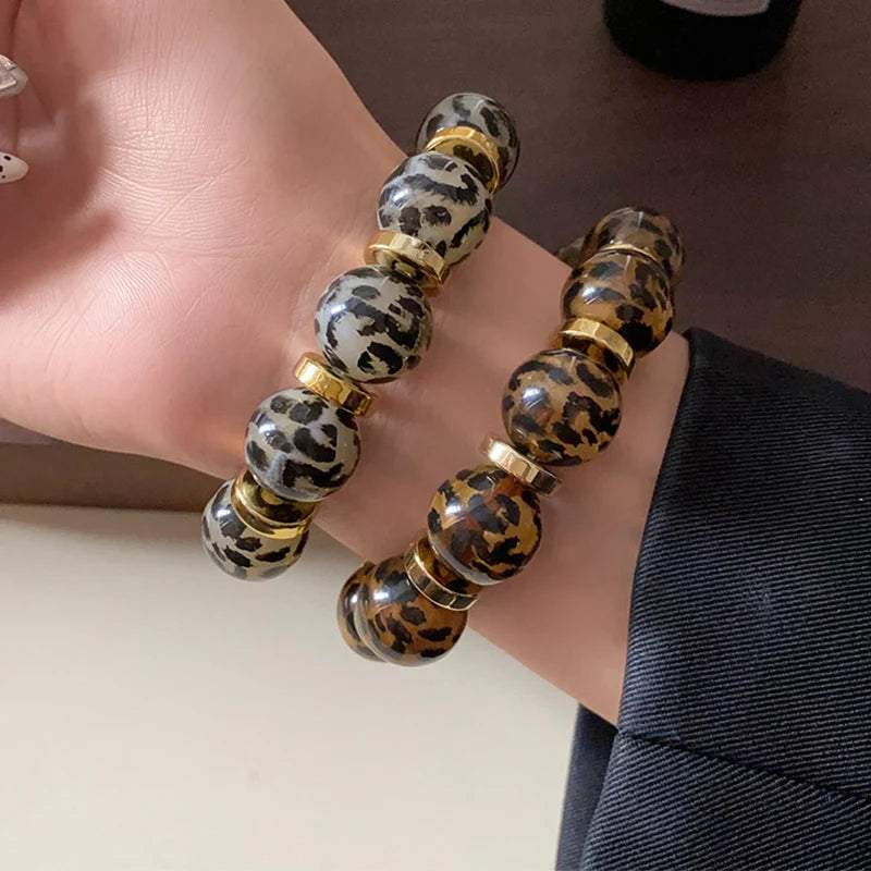 Spotted Chic Stretch Bracelet - 2 variants - Hello Baabs