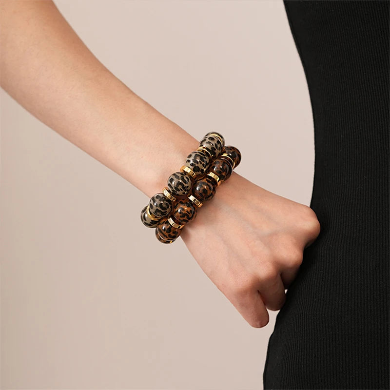 Spotted Chic Stretch Bracelet - 2 variants - Hello Baabs