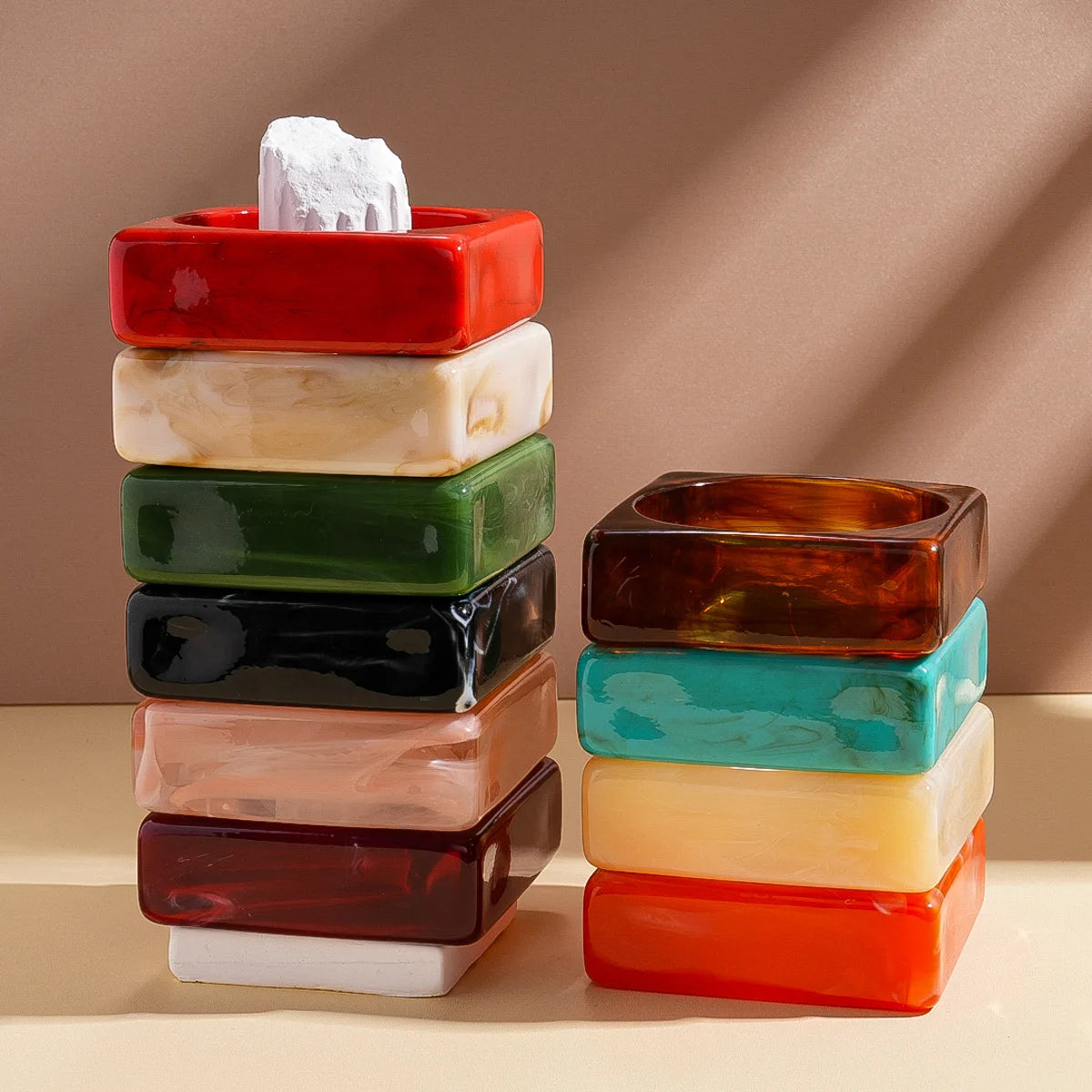 Square Theory Bangle (2.95" diameter) - 11 colors - Hello Baabs LLC 