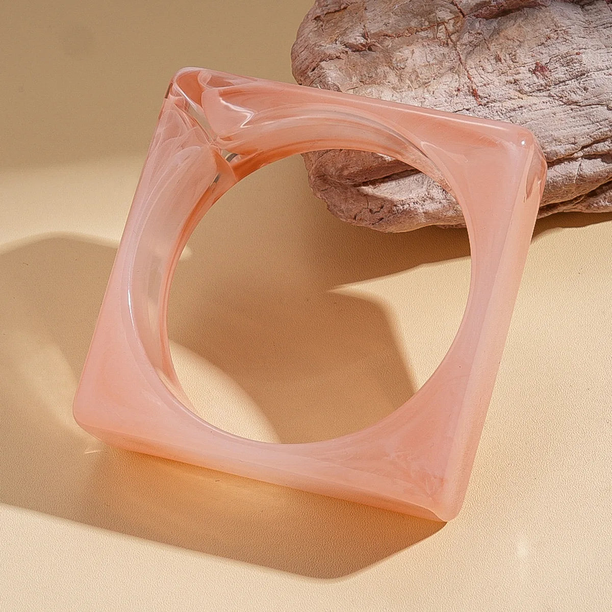 Square Theory Bangle (2.95" diameter) - 11 colors - Hello Baabs LLC 