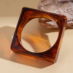 Square Theory Bangle (2.95" diameter) - 11 colors - Hello Baabs LLC 