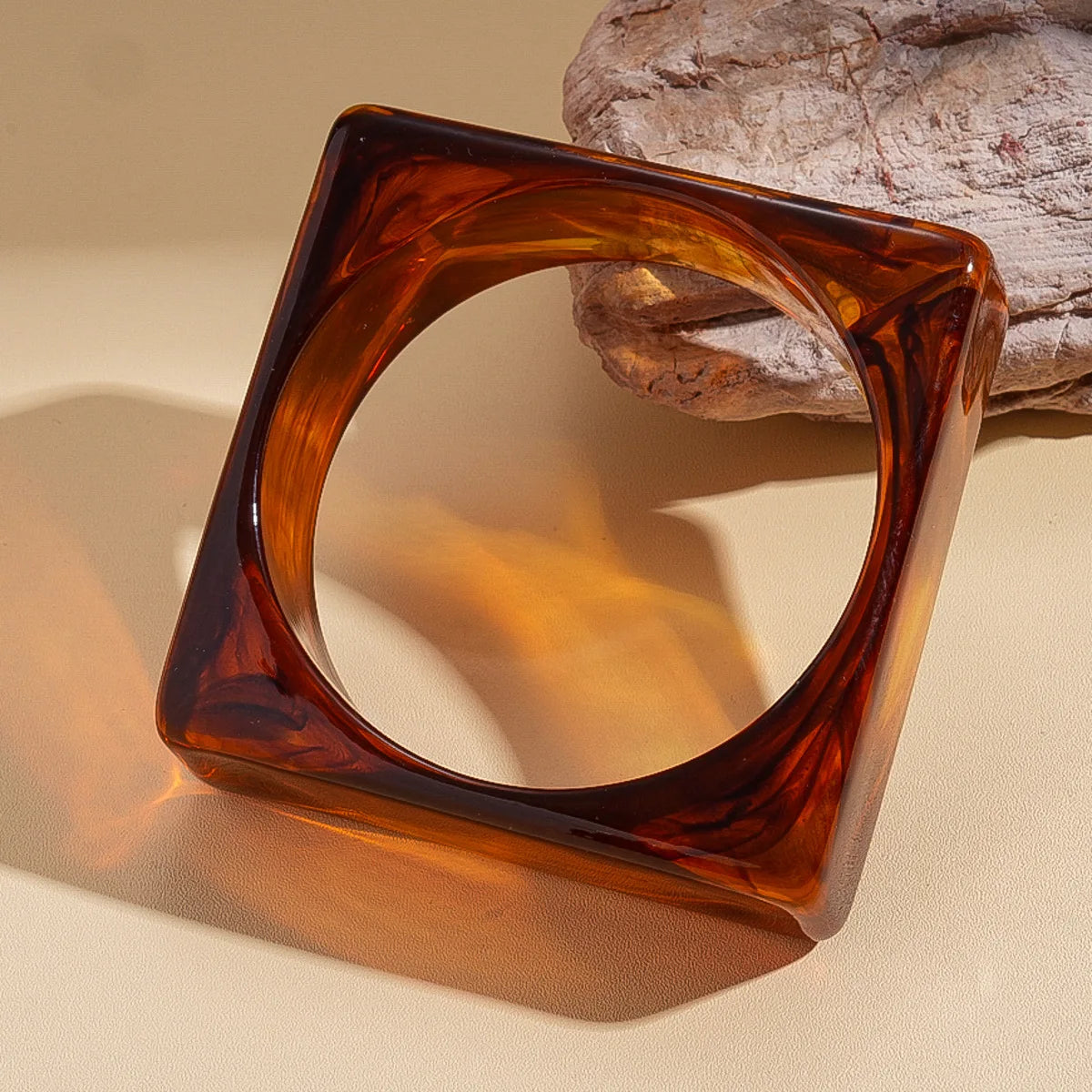 Square Theory Bangle (2.95" diameter) - 11 colors - Hello Baabs LLC 