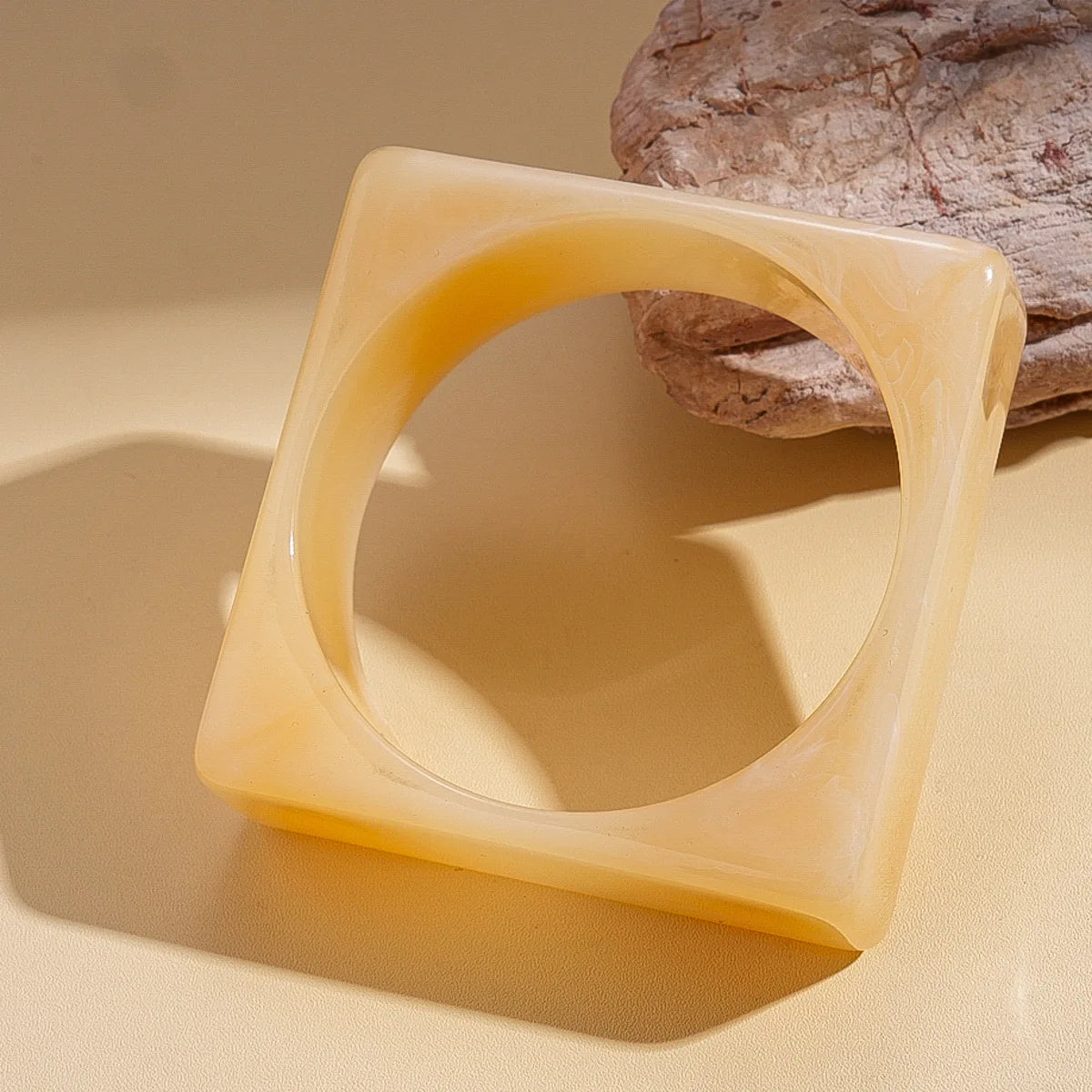 Square Theory Bangle (2.95" diameter) - 11 colors - Hello Baabs LLC 